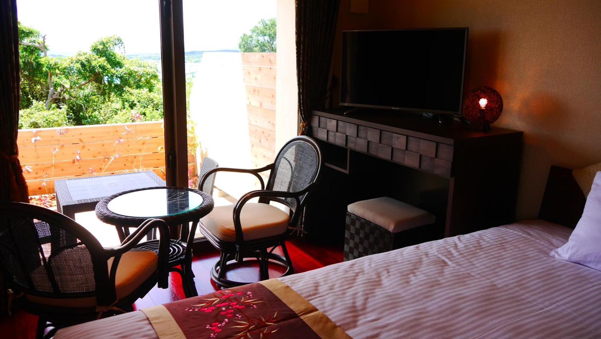 Ocean Hills Kouri Hotel Nakijin Buitenkant foto