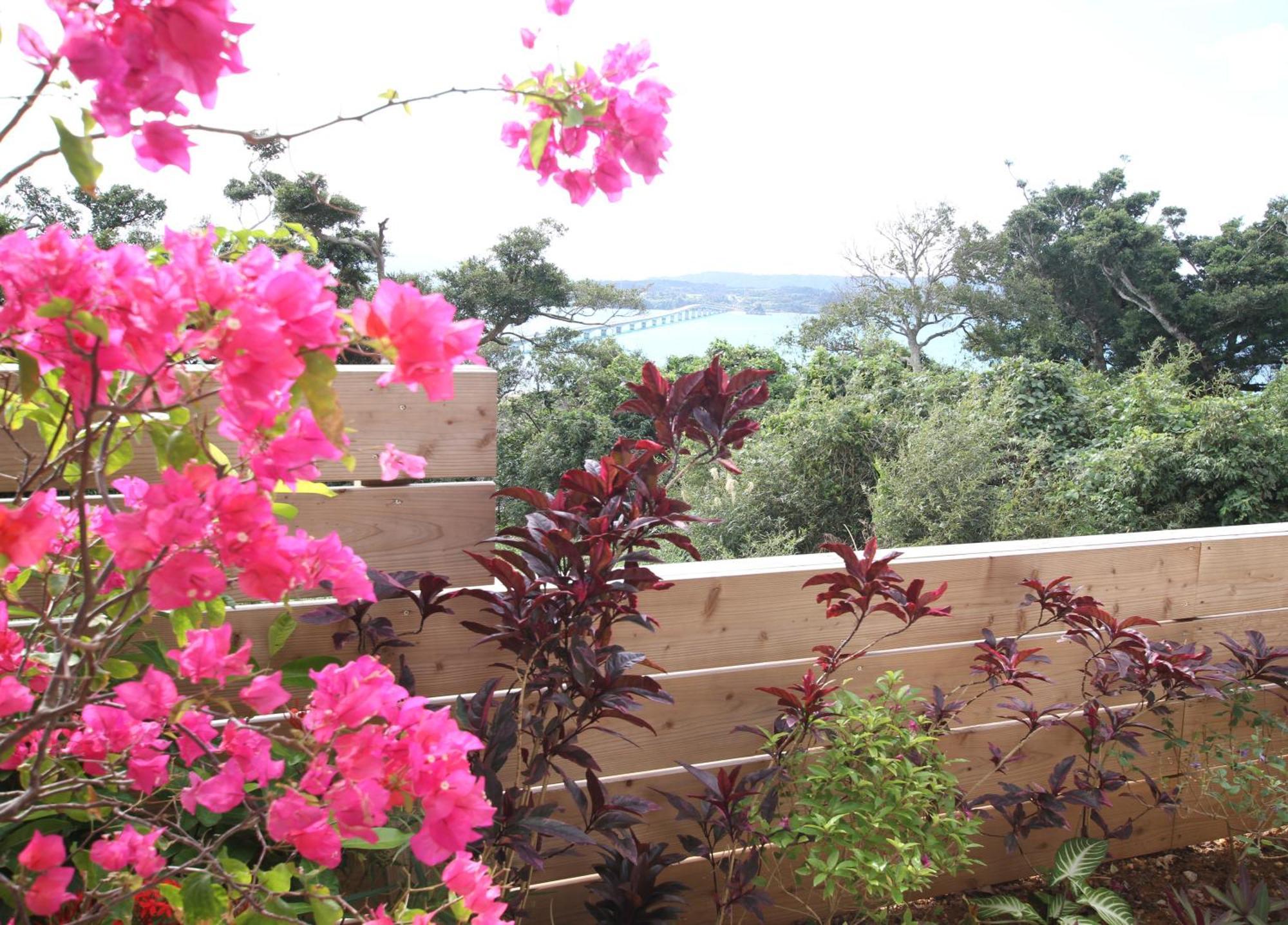 Ocean Hills Kouri Hotel Nakijin Buitenkant foto